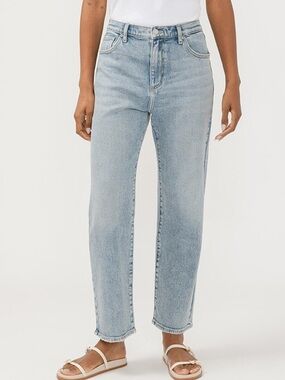 Silver jeans 90s Relaxed Mid Rise Straight Leg Ankle Jeans